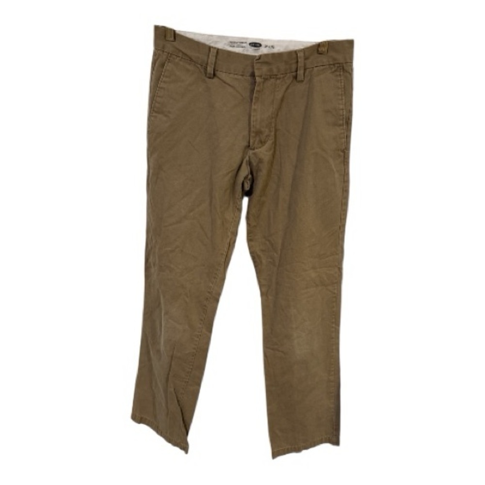 Old Navy Men's Brown Chinos - Picture 2 of 4